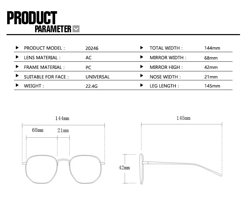 Ovalique Anti-blue Light Eyewear