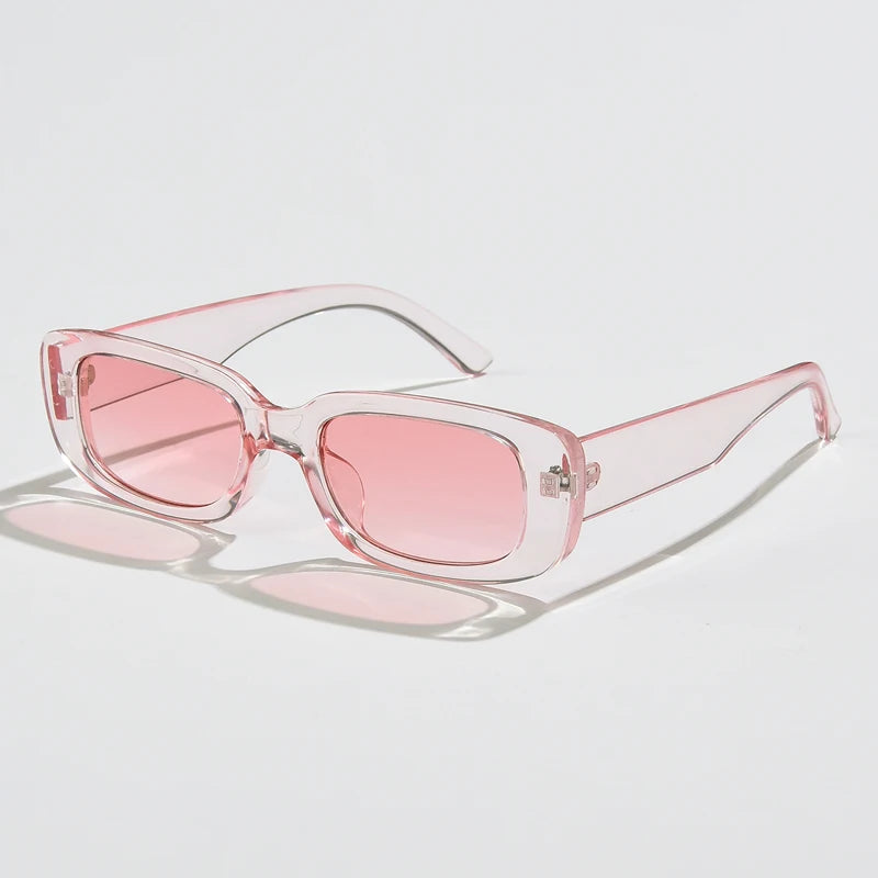 Vintage Fashion Rectangular UV400 Eyewear