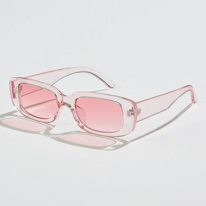 Vintage Fashion Rectangular UV400 Eyewear