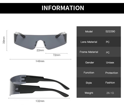 CyPunk I - Frameless Sunglasses