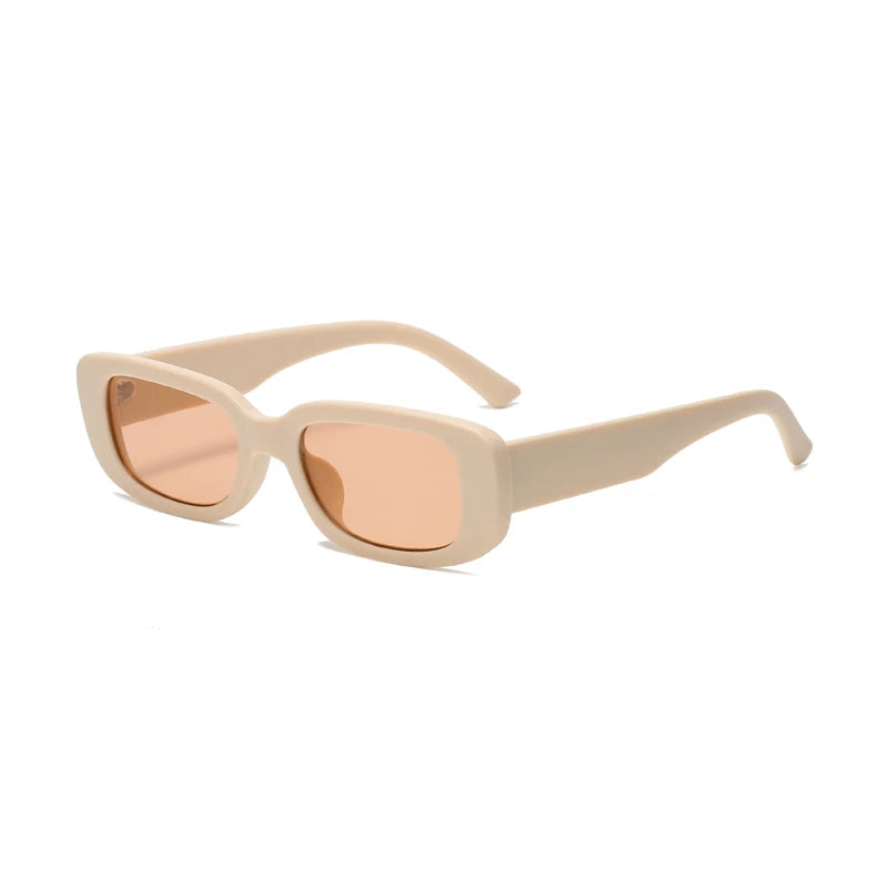 Vintage Fashion Rectangular UV400 Eyewear