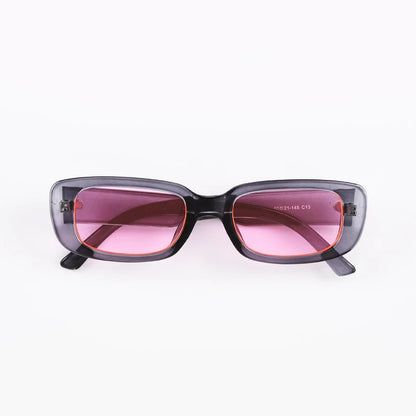 Vintage Fashion Rectangular UV400 Eyewear