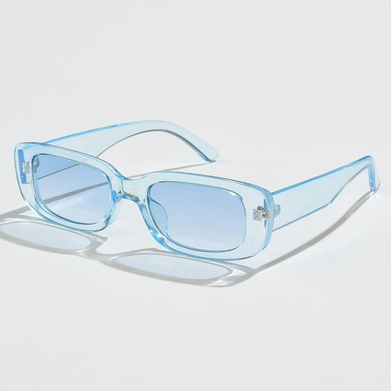Vintage Fashion Rectangular UV400 Eyewear