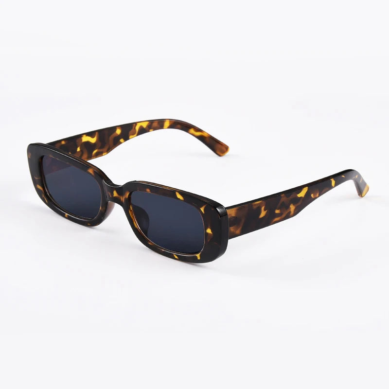Vintage Fashion Rectangular UV400 Eyewear